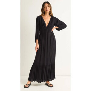 Z Supply Black Celina Maxi Dress